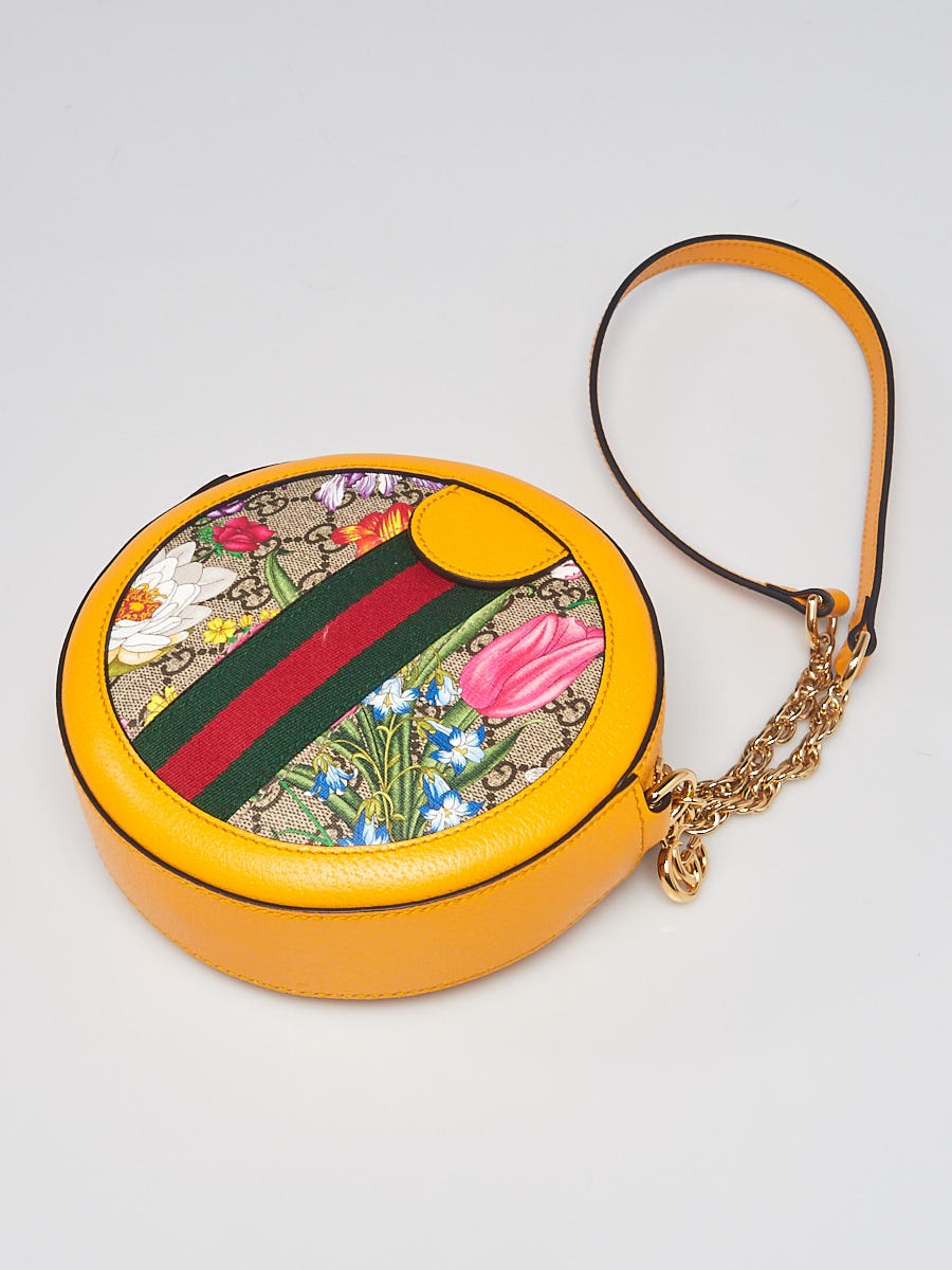 Gucci Ophidia Neon Yellow Transparent Crossbody | Treasure Trove Consi