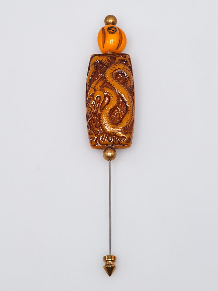 Louis Vuitton Monogram Carved Necklace