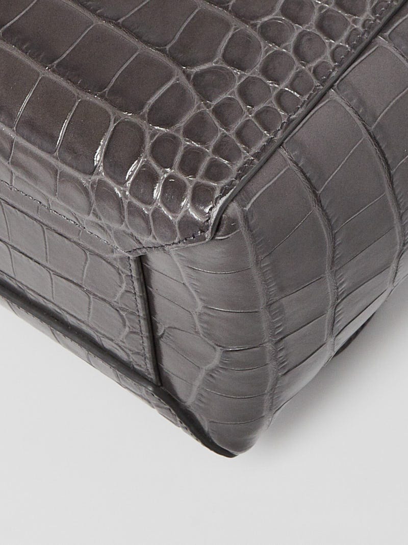 Celine Micro Belt Bag In Crocodile Embossed Calfskin e Color