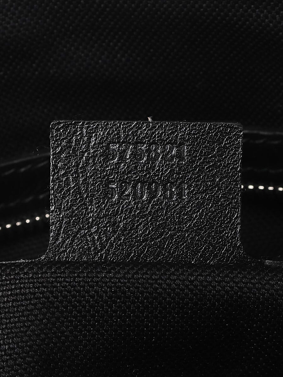 GUCCI Morpheus Messenger Crossbody Bag Glazed Leather