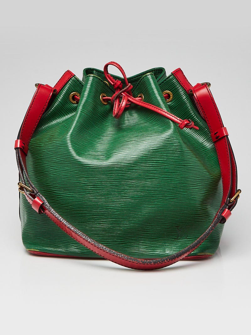 Louis Vuitton Borneo Green Epi Leather Petit Noe Bag Louis Vuitton