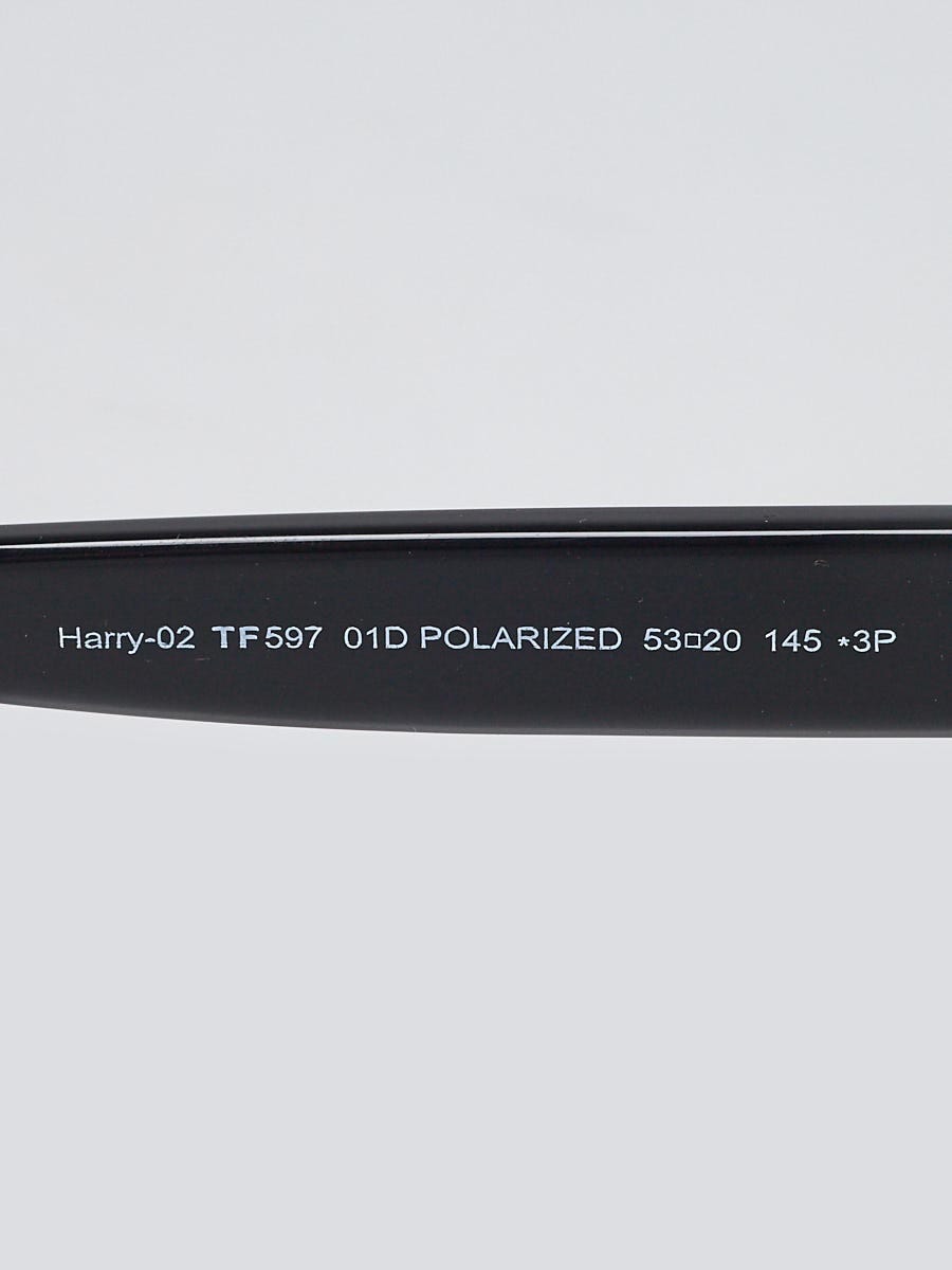 Tom Ford Black Acetate Frame Harry Sunglasses - TF597 | Yoogi's Closet