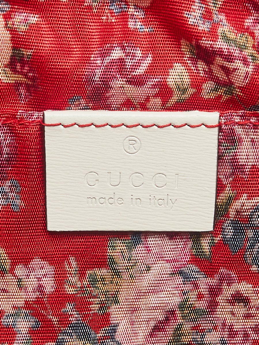 Gucci White Laminated Quilted Leather Small Crossbody Bag