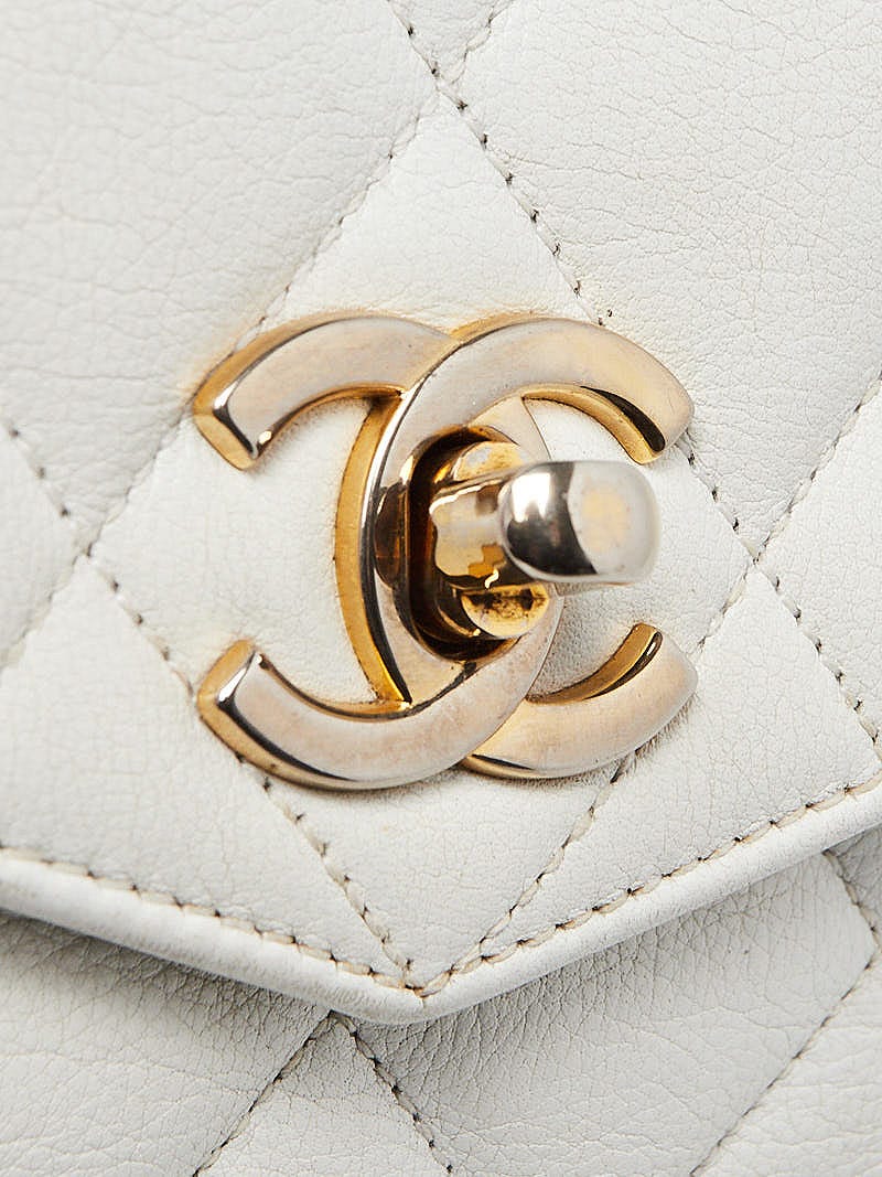 CHANELノベルティー　 ホワイト エコバッグ 4ポケット CHANELノベルティトートバッグ ホワイト ポケット付き - メルカリ