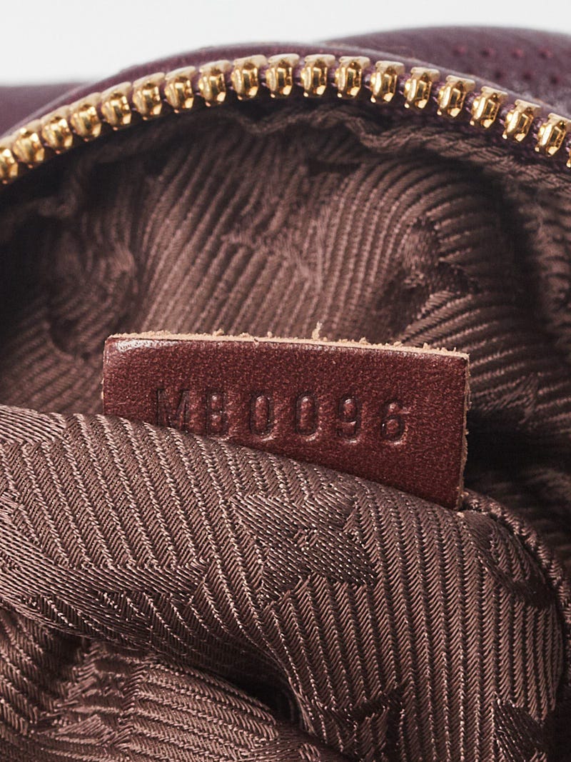 Louis Vuitton Aubergine Mahina Leather Onatah GM Bag - Yoogi's Closet