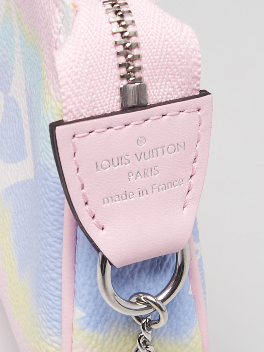 Louis Vuitton Pink And Blue Tye Dye Monogram Canvas Escale Speedy