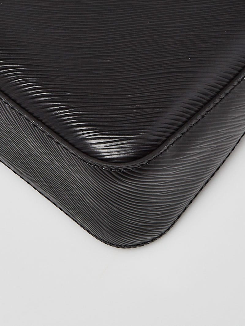 Louis Vuitton Black Epi Marelle Satchel White Leather ref.975974 - Joli  Closet