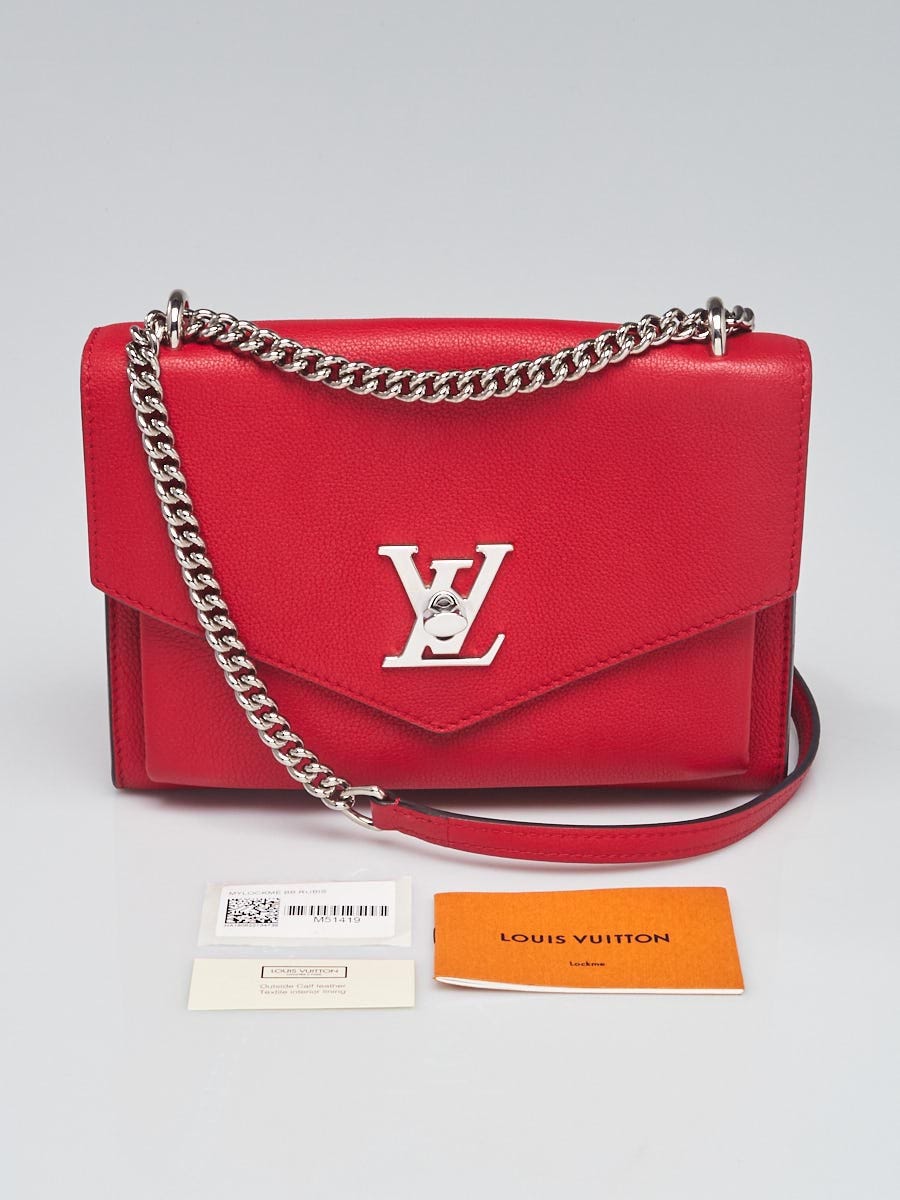 Louis Vuitton Black Leather Mylockme Long Flap Wallet - Yoogi's Closet