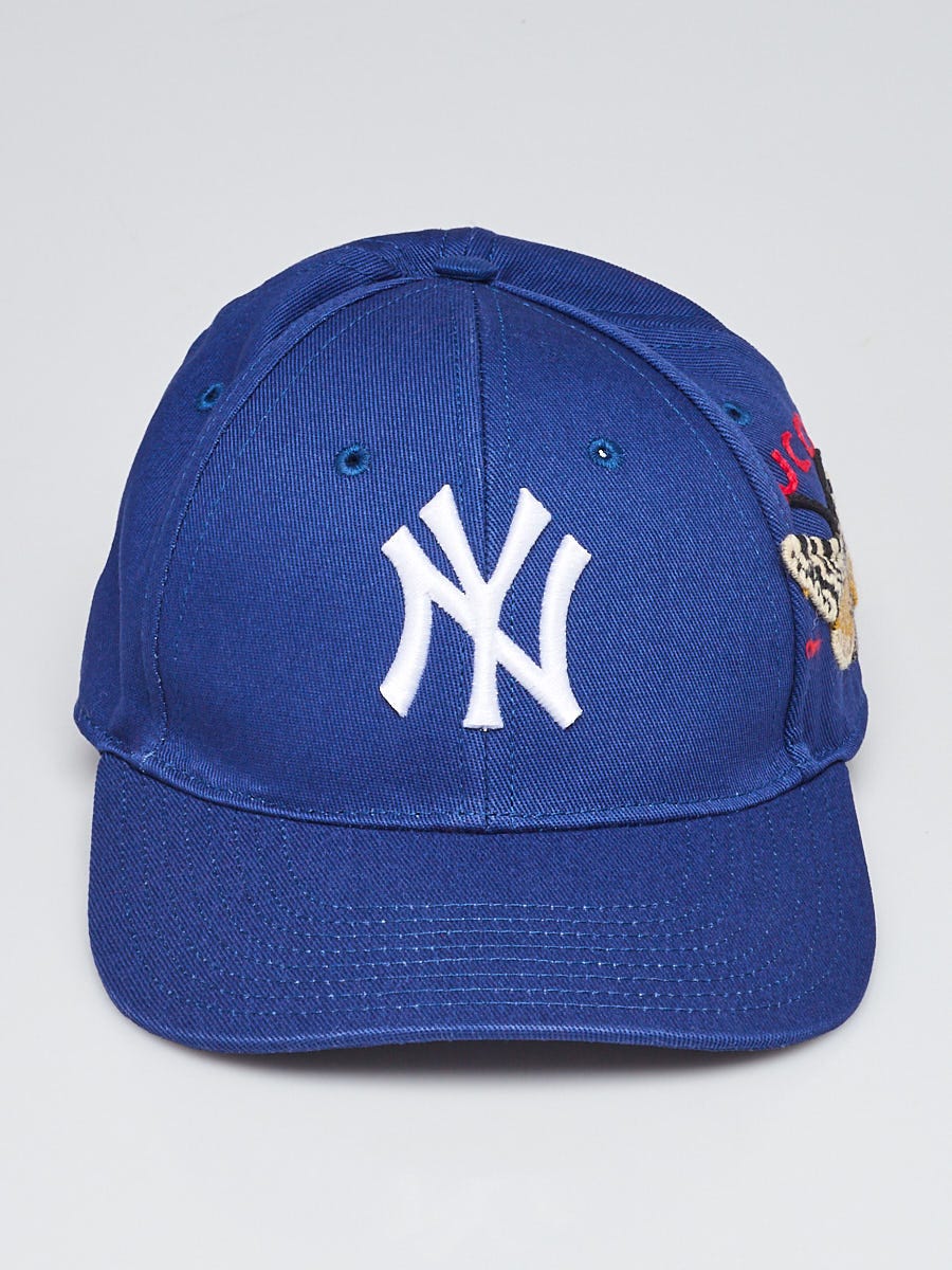 Gucci Blue NY Yankees Baseball Hat Size 57-61 - Yoogi's Closet