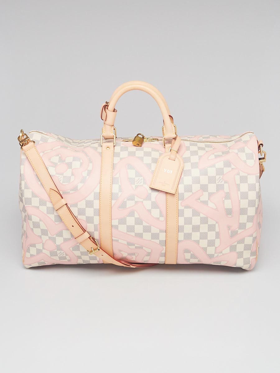 Louis Vuitton, Bags, Louis Vuitton Keepall Damier Azur 45 Duffle Travel  Bag