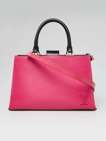 Louis Vuitton Hot Pink Epi Leather Kleber PM Bag