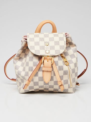 louis vuitton bb sperone backpack Damier Azur 191287 FASHIONPHILE Named after a corsican beach Louis Vuitton Damier Azur Sperone