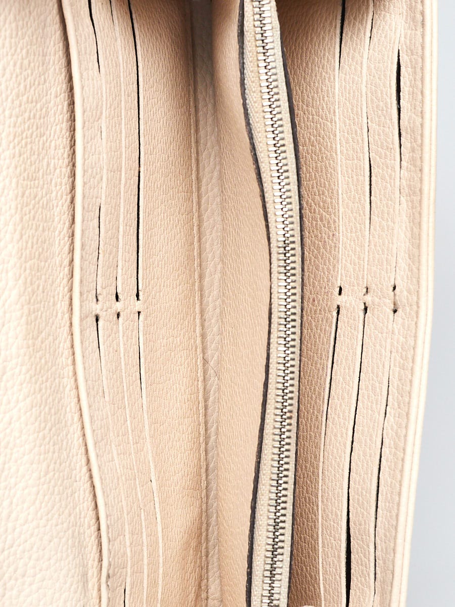 Louis Vuitton Galet Monogram Mahina Leather Iris Compact Wallet - Yoogi's  Closet