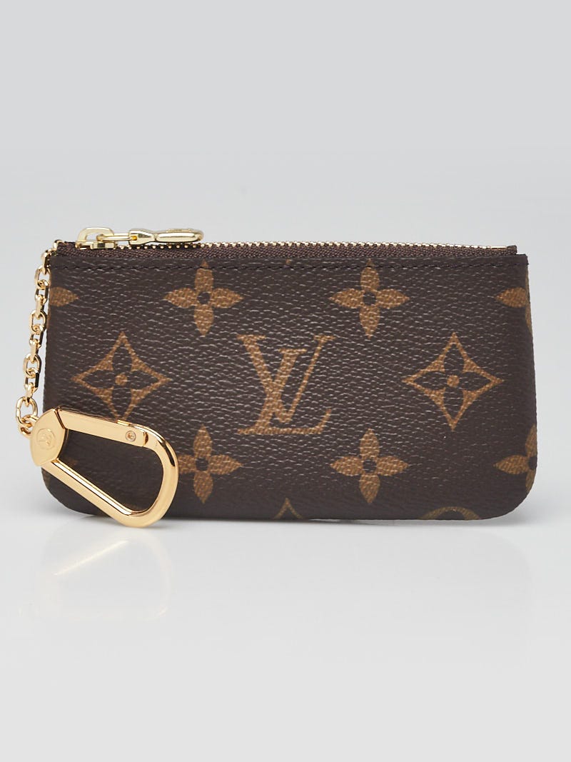 Louis Vuitton Monogram Canvas Pochette Cles Key and Change Holder