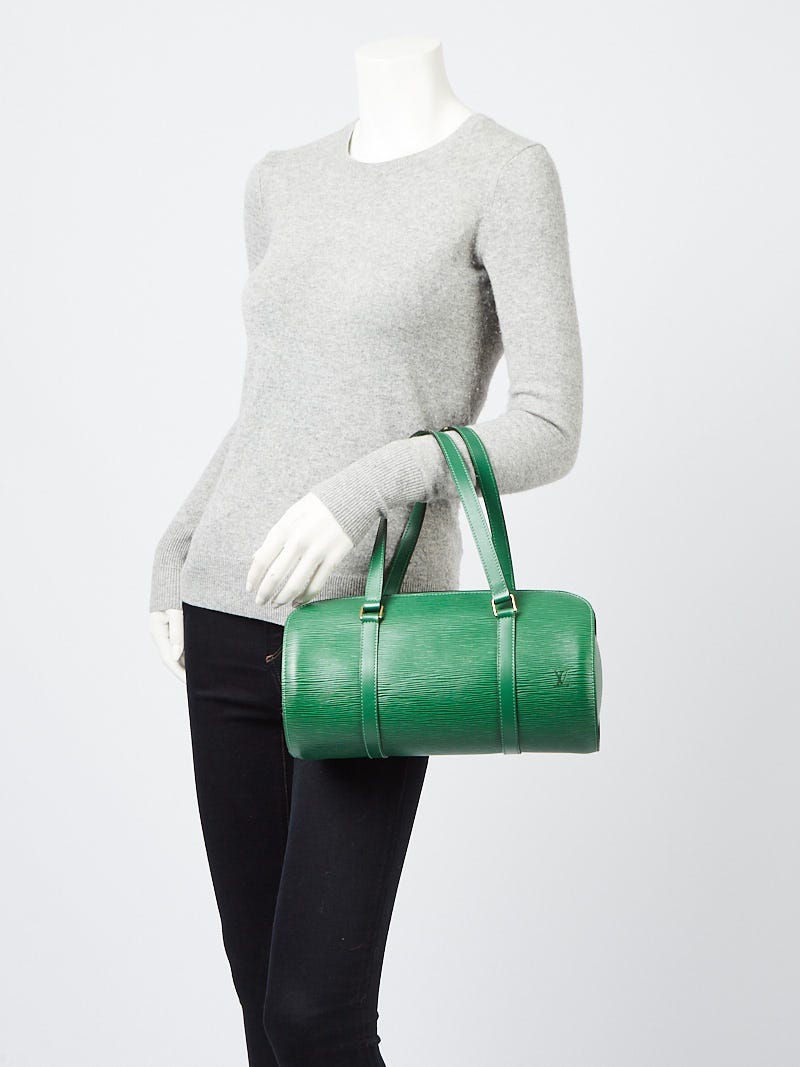 Shop for Louis Vuitton Green Epi Leather Soufflot Shoulder Bag - Shipped  from USA