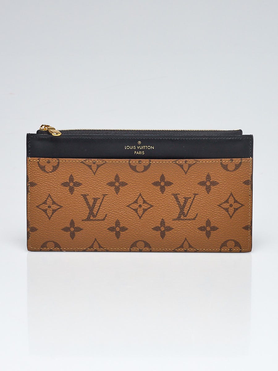Louis Vuitton Monogram Reverse Canvas Slim Purse - Yoogi's Closet