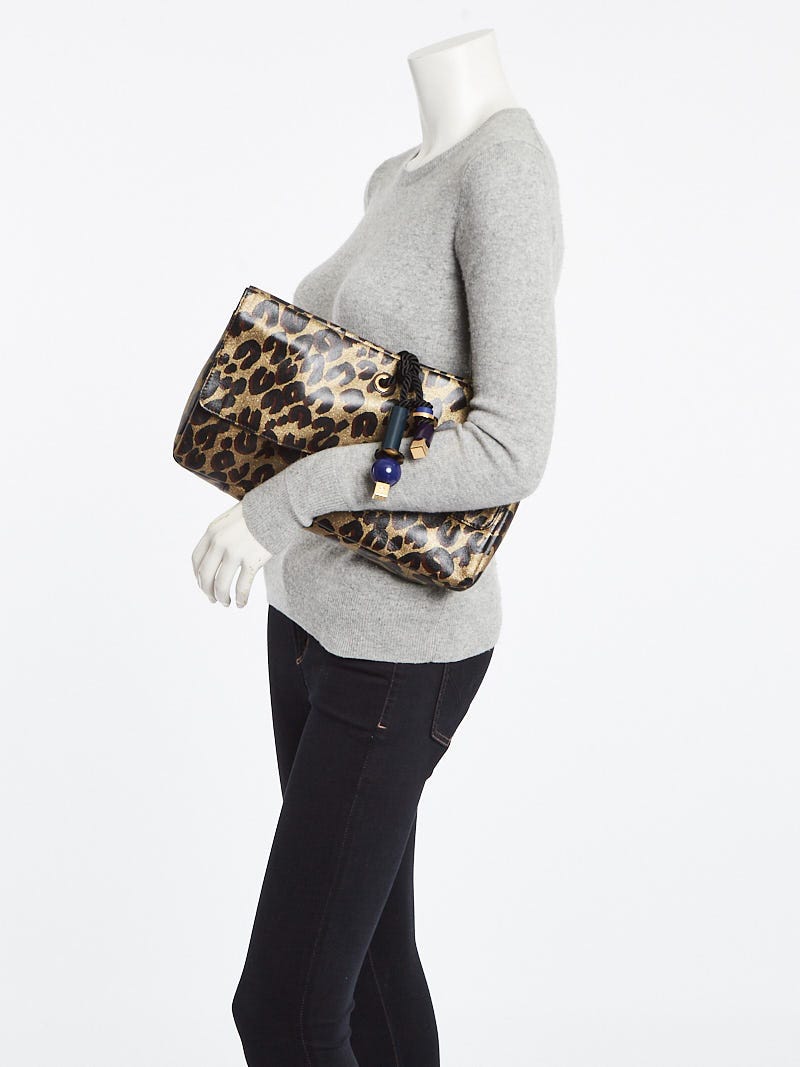 Louis Vuitton Limited Edition Leopard Nocturne African Queen Clutch Bag -  Yoogi's Closet