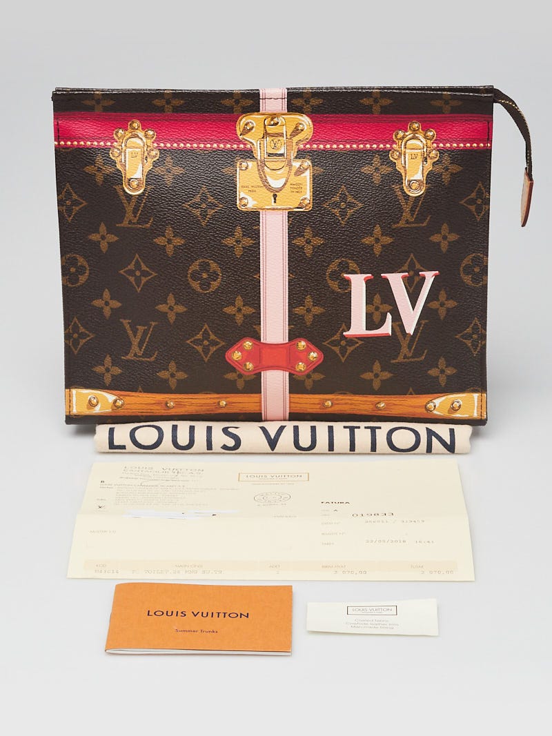 Louis Vuitton Limited Edition Monogram Canvas Trompe L'oeil Poche