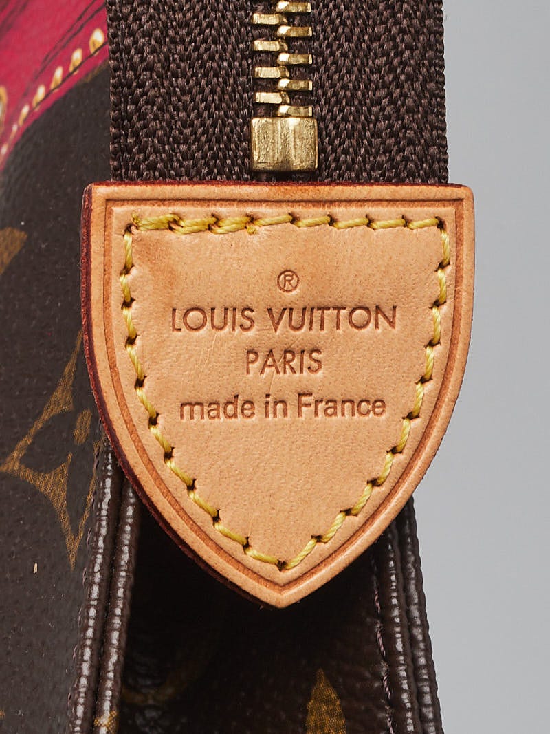 Louis Vuitton Limited Edition Monogram Canvas Summer Trunks Trompe L'oeil  Cosmetic Pouch - Yoogi's Closet
