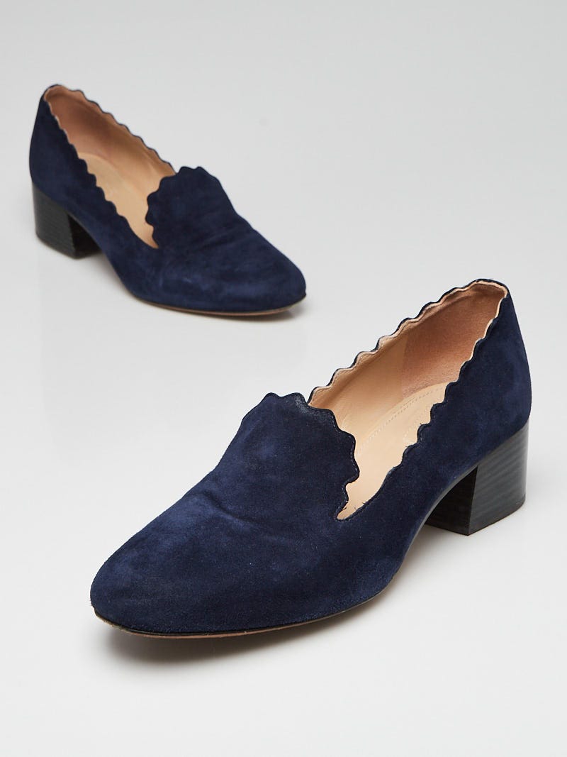 Chloe lauren hotsell suede pumps