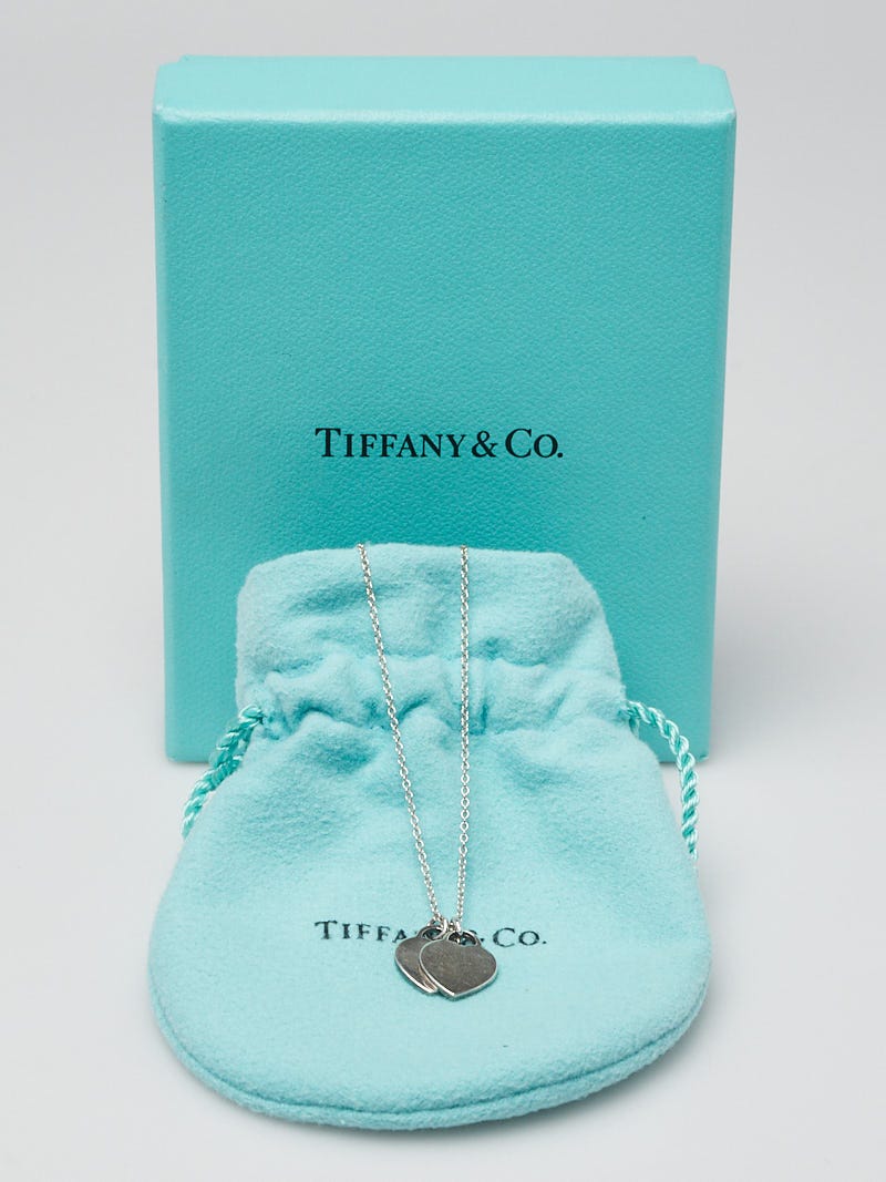Tiffany & Co. Sterling Silver and Pink Enamel Return to