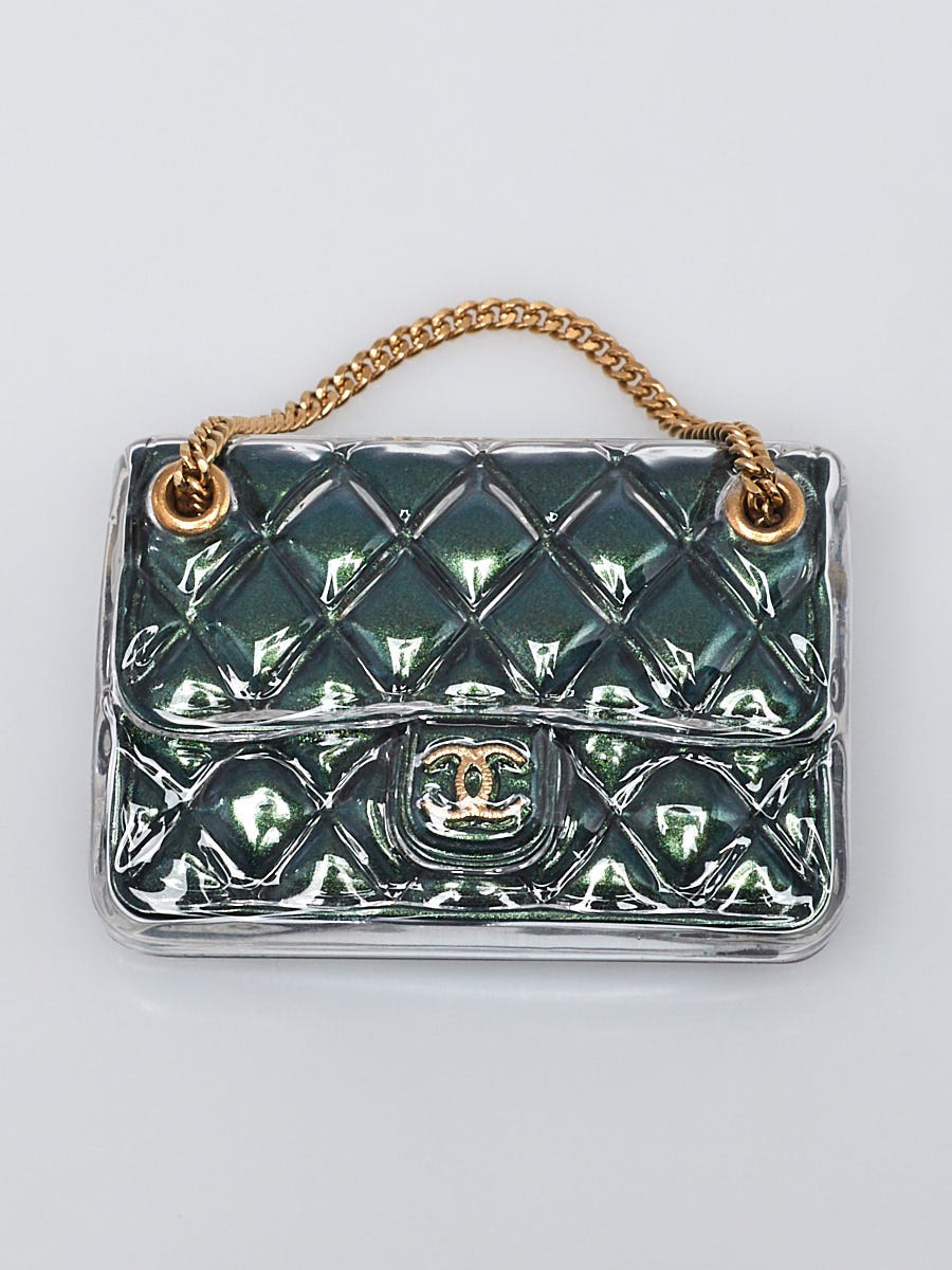 Chanel fashion flap bag transparent