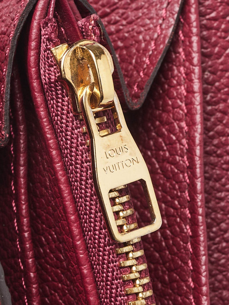 Louis Vuitton Raisin Monogram Empreinte Leather Sarah Wallet - Yoogi's  Closet