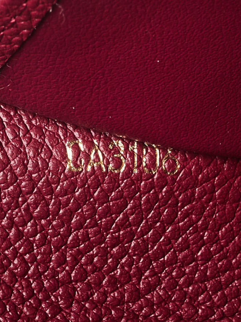 Louis Vuitton Raisin Monogram Empreinte Leather Sarah Wallet - Yoogi's  Closet