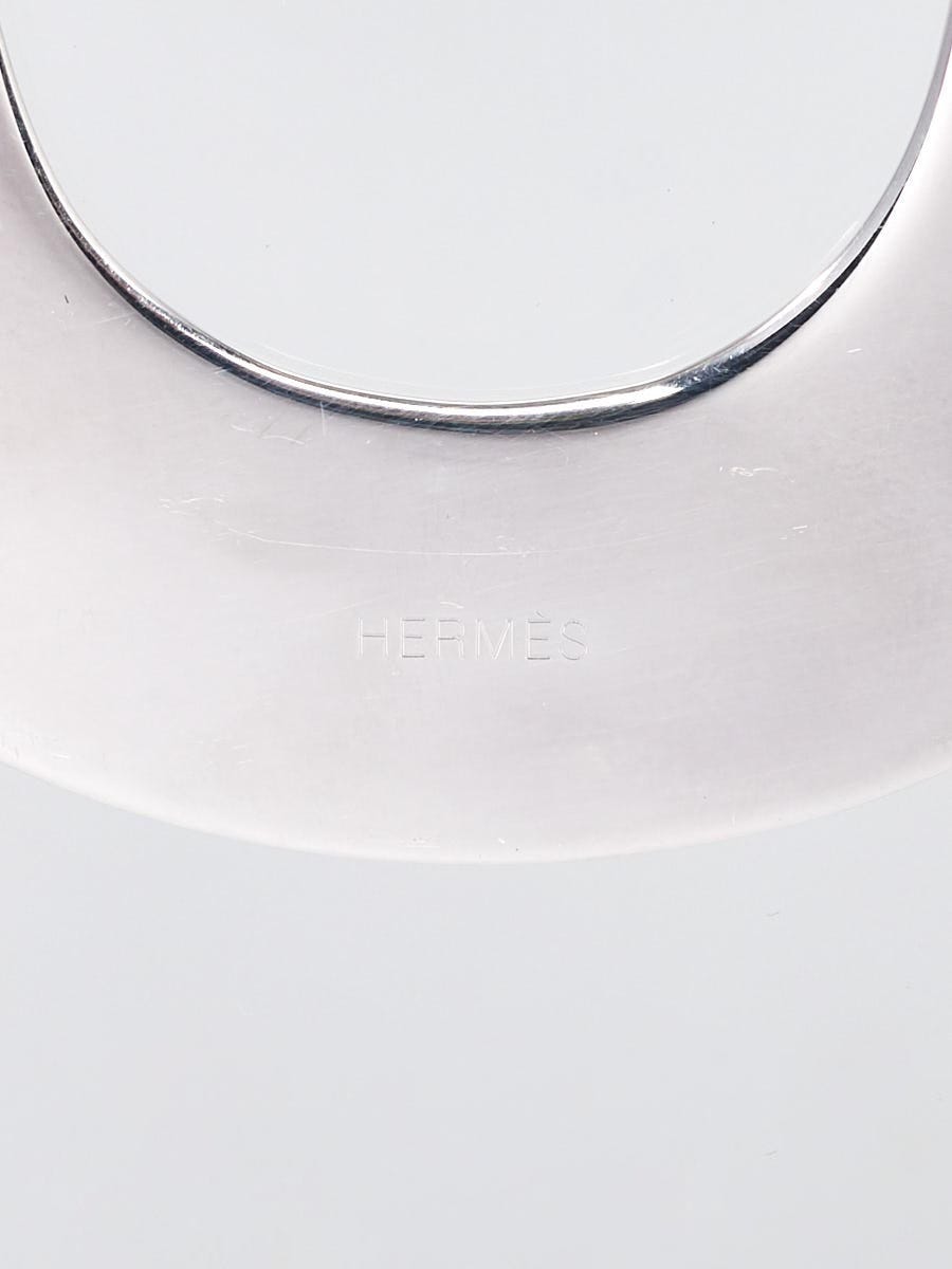 Hermes Sterling Silver Isthme Touareg Pendant Necklace