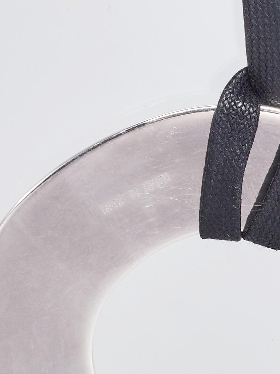 Hermes Sterling Silver Isthme Touareg Pendant Necklace