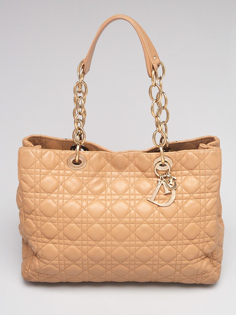 Vintage Chanel Flat Tote Lambskin Leather Shoulder Bag Black - Retail $2800