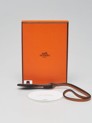 Hermes 28cm Indigo Fjord Leather Vespa Messenger Bag - Yoogi's Closet