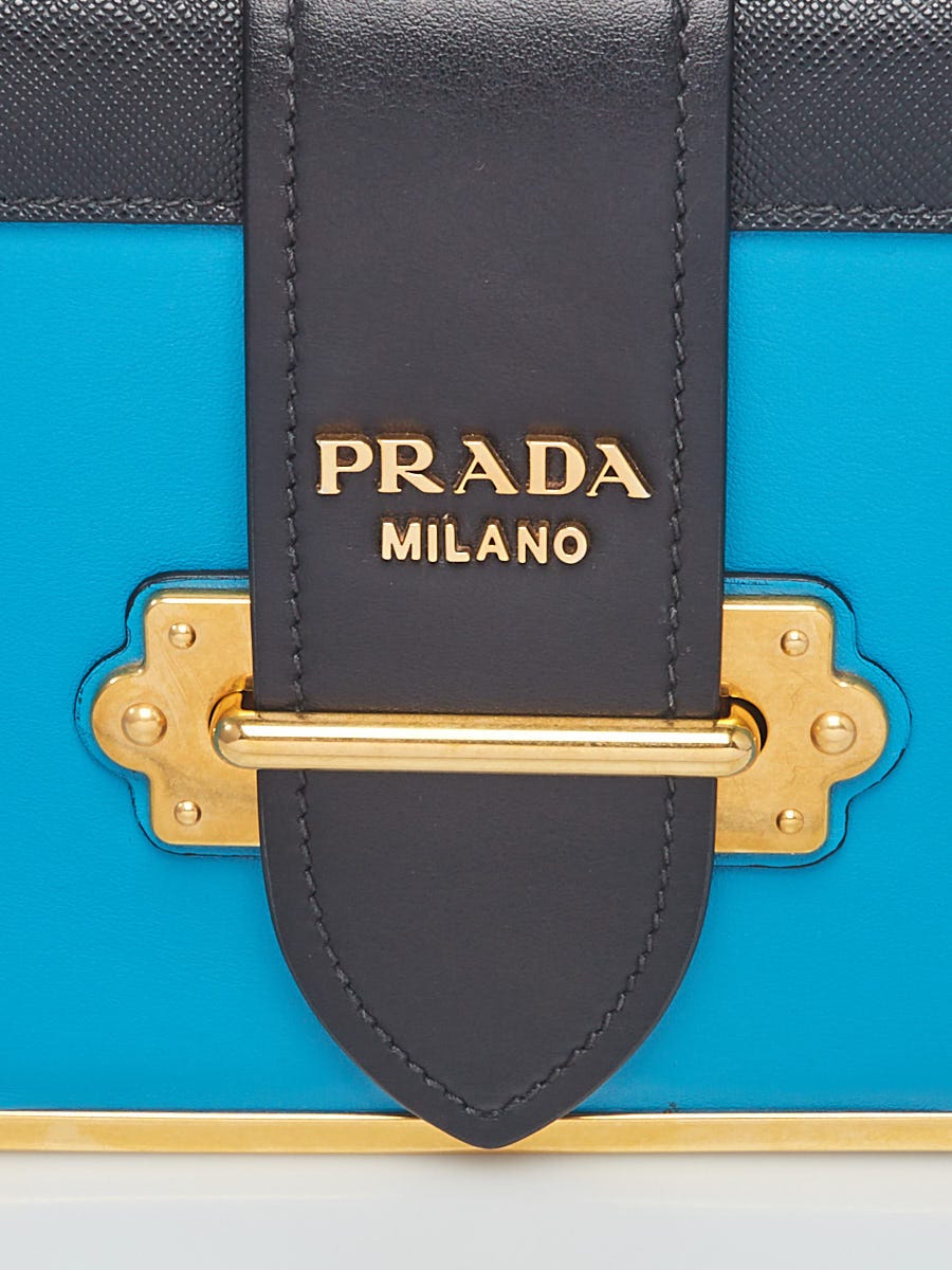 Prada Saffiano & City Calf Bibliothèque Bag - ShopStyle