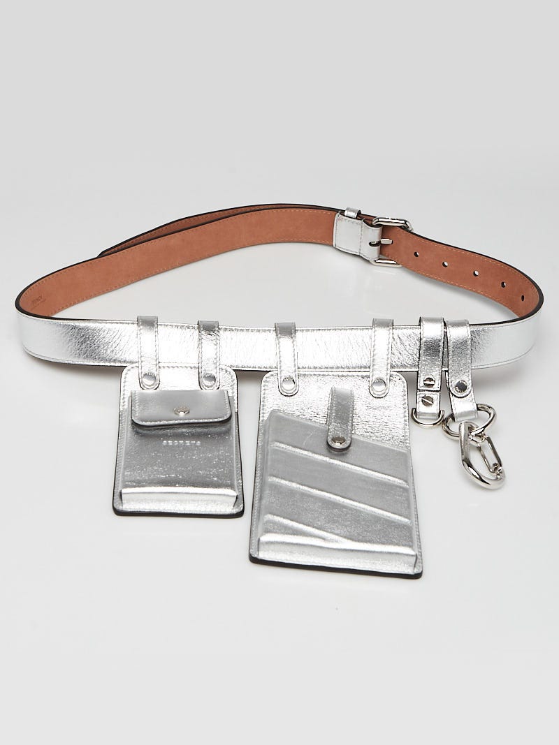 Louis+Vuitton+Utility+Belt+Bag+White+Leather for sale online