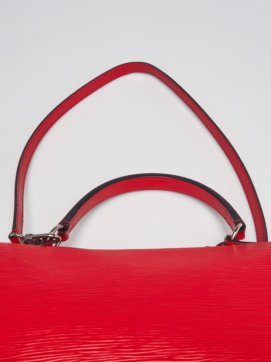 Louis Vuitton - Authenticated Cluny Handbag - Leather Red for Women, Very Good Condition