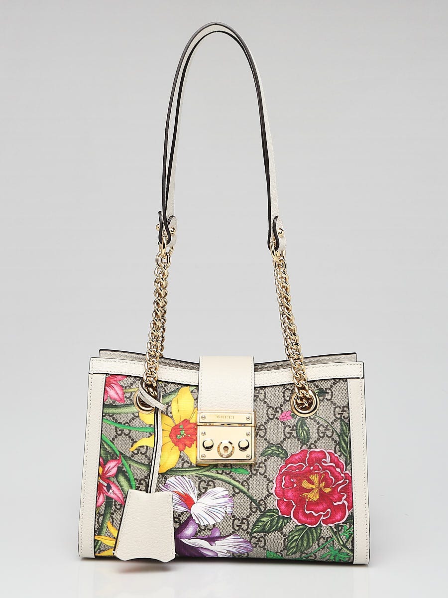 Gucci bag flower discount print