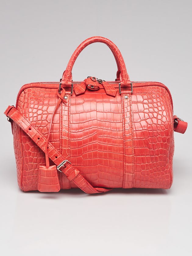 Louis Vuitton Coral Alligator Sofia Coppola SC PM Bag