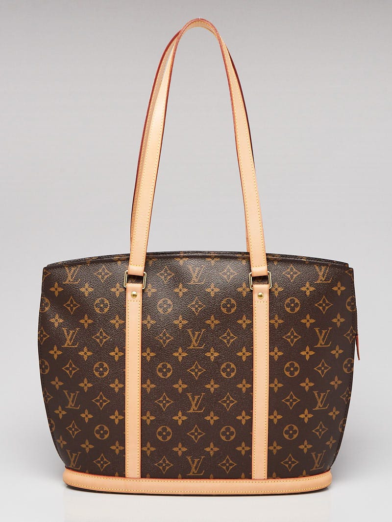 Louis Vuitton Babylone shoulder bag in beige monogram leather