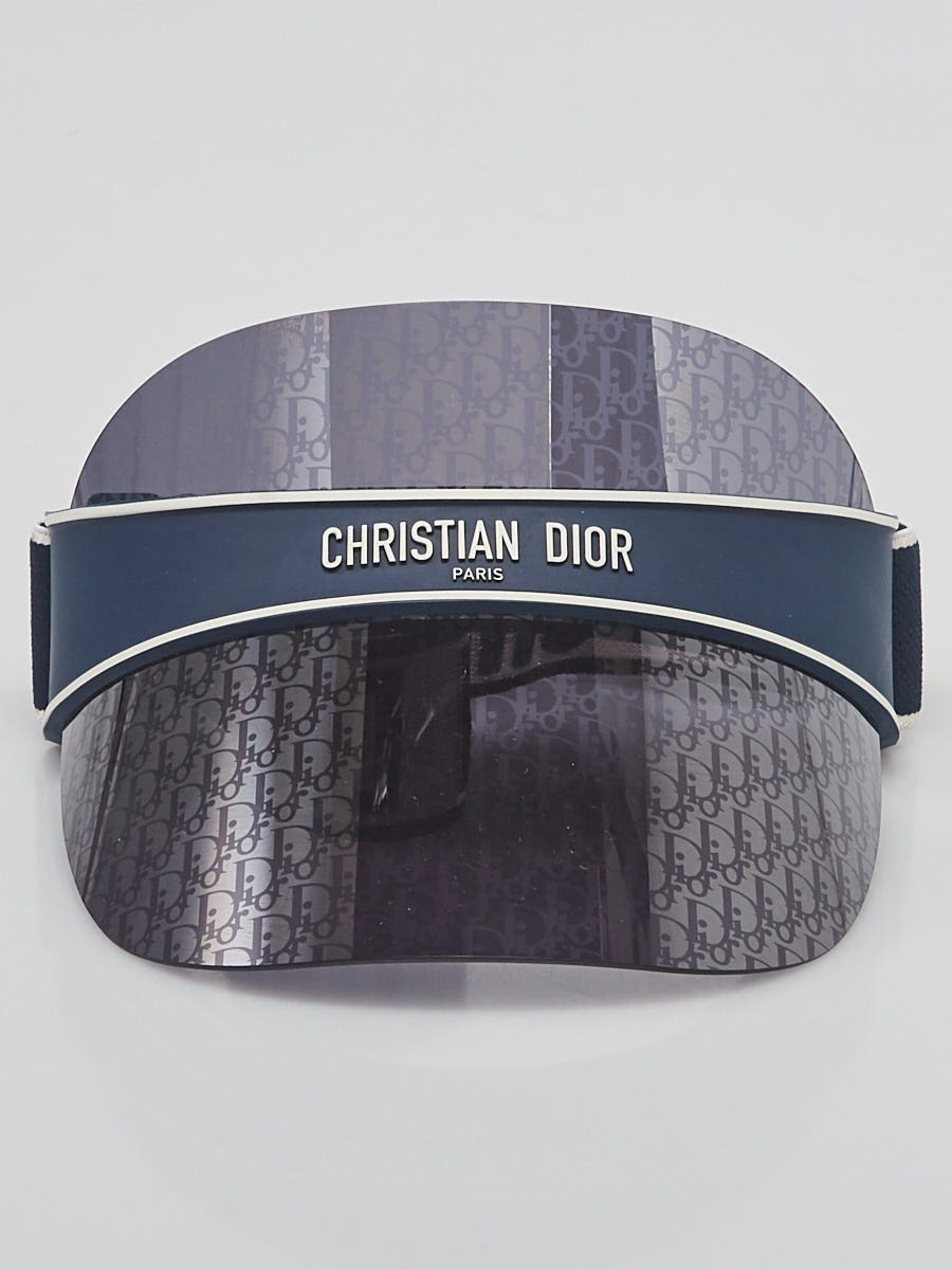 Christian Dior Blue Acetate Frame and Mirrored Dior Oblique