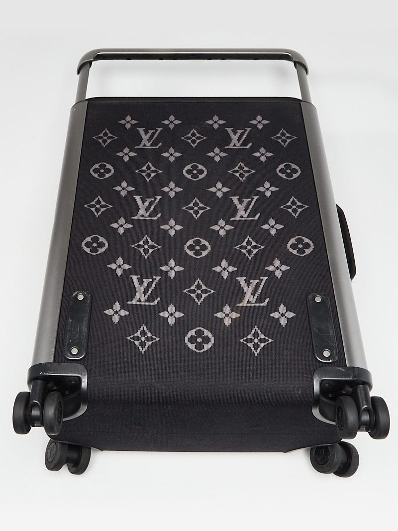Louis Vuitton skyline suitcase 55 Black Cloth ref.561377 - Joli Closet