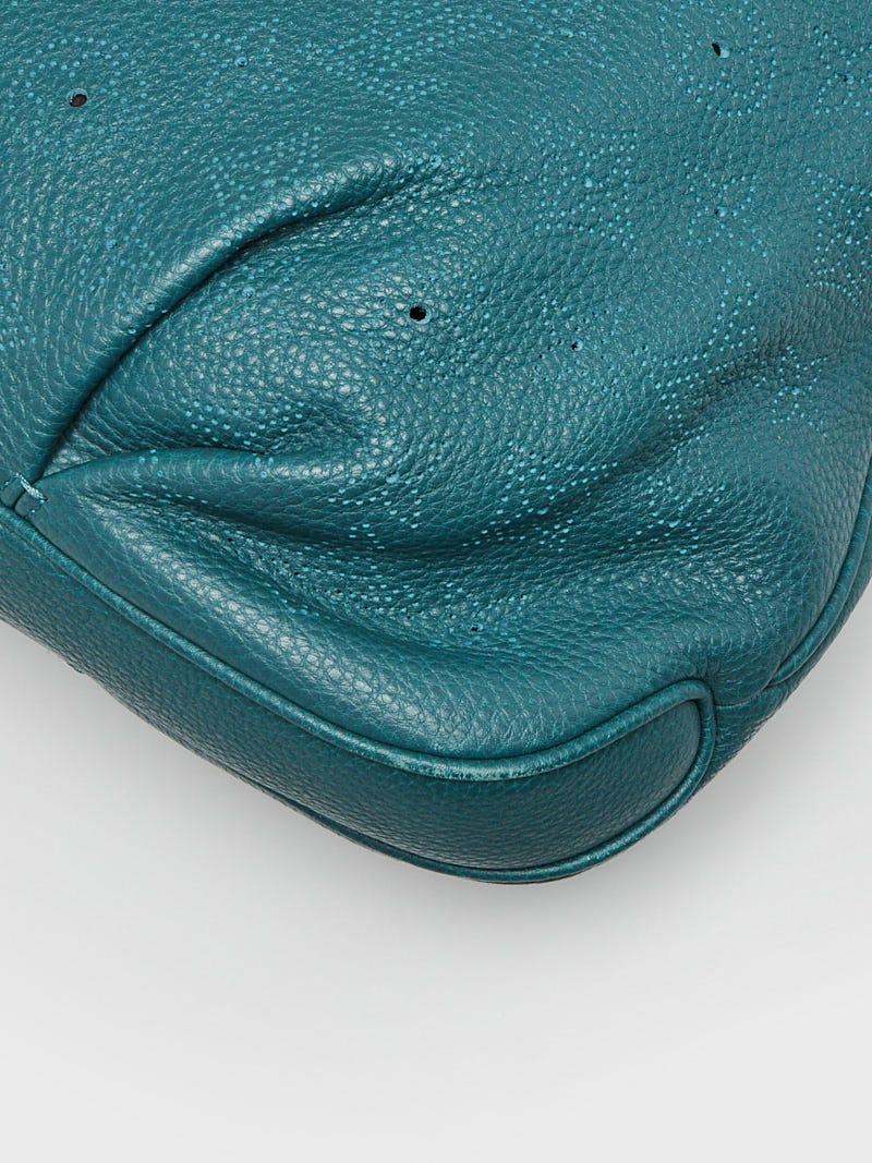 Louis Vuitton Lagon Monogram Mahina Leather L Bag - Yoogi's Closet