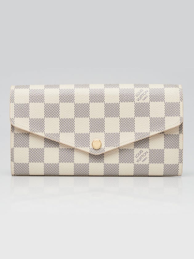 Louis Vuitton Damier Azur Sarah NM3 Wallet