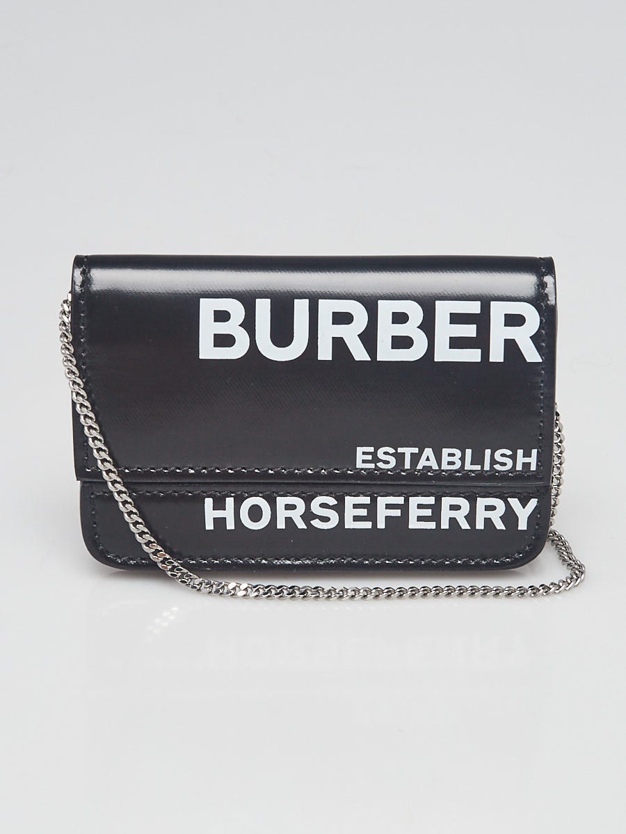 Burberry Black Mini Jody Card Holder Bag Burberry