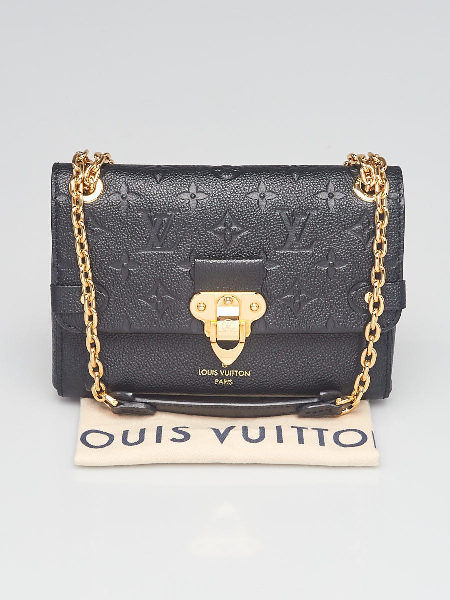 PRELOVED Louis Vuitton Black Empriente Monogram Leather Vavin BB