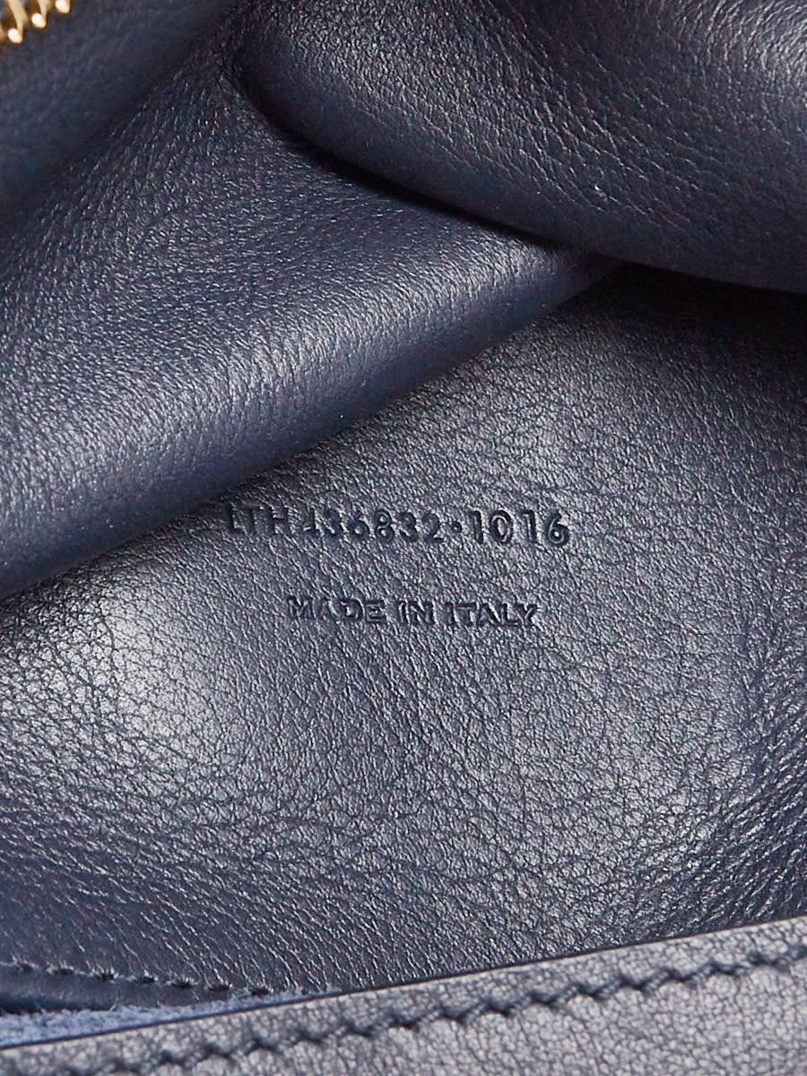 Yves Saint Laurent Grey Calfskin Leather Baby Monogram Cabas Bag - Yoogi's  Closet