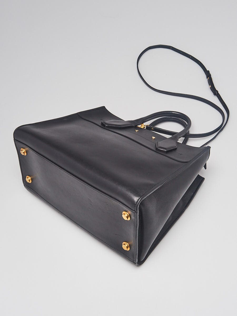 Louis Vuitton Black Leather City Steamer MM Bag - Yoogi's Closet