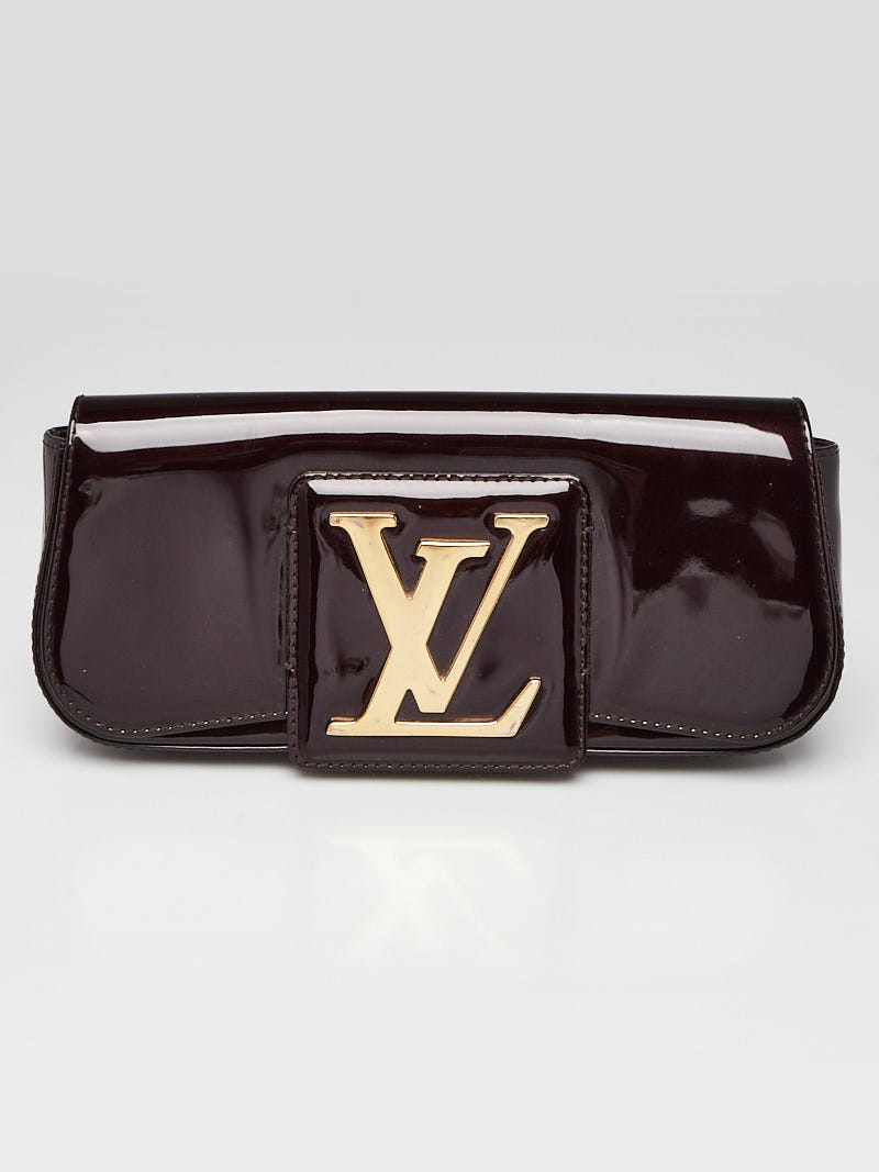 Louis Vuitton Amarante Monogram Vernis Pochette SoBe Clutch Bag - Yoogi's  Closet