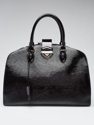 Louis Vuitton Black Epi Leather Pont-Neuf GM Bag