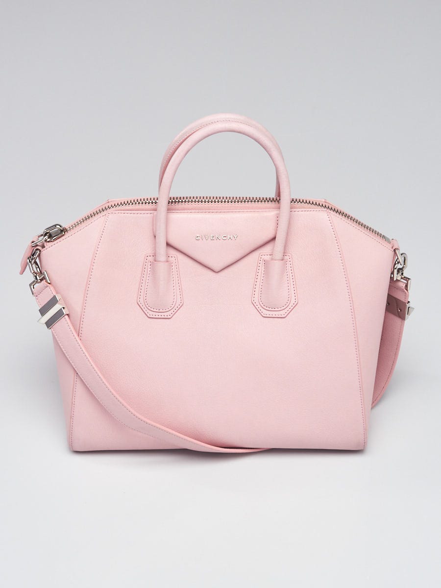 Givenchy Pink Leather Antigona Nano Crossbody Bag - Yoogi's Closet