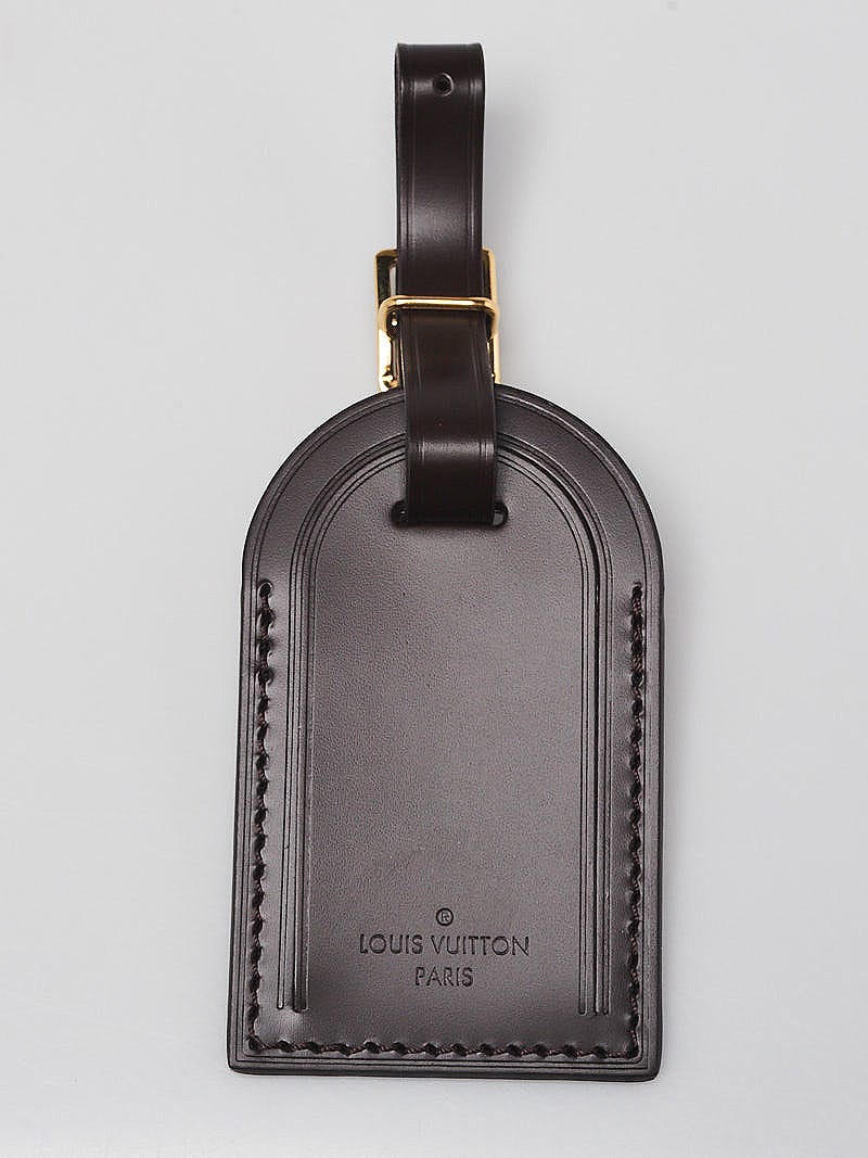 Louis vuitton cheap ebene luggage tag